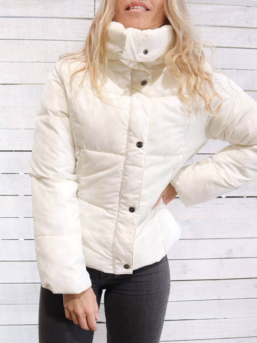 Axara Paris — Parka Aislante con Cuello extra Alto · Talla M