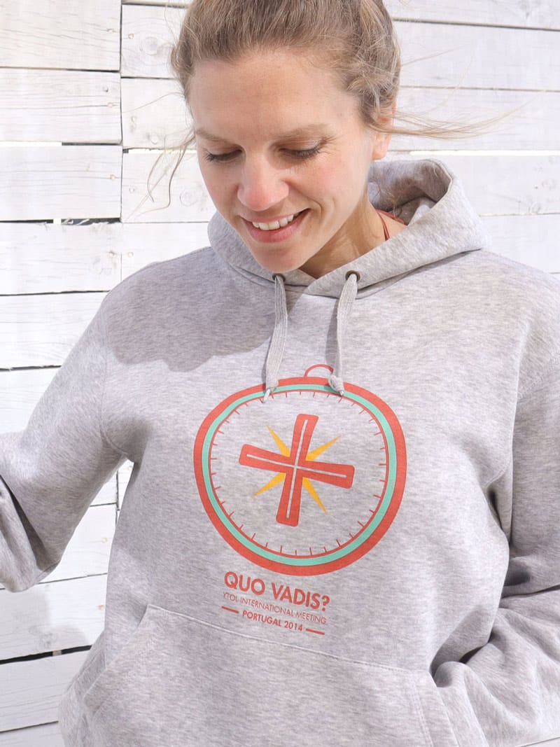 B&C — B&C YTOL Quo Vadis Hoodie Muj S | · Talla M