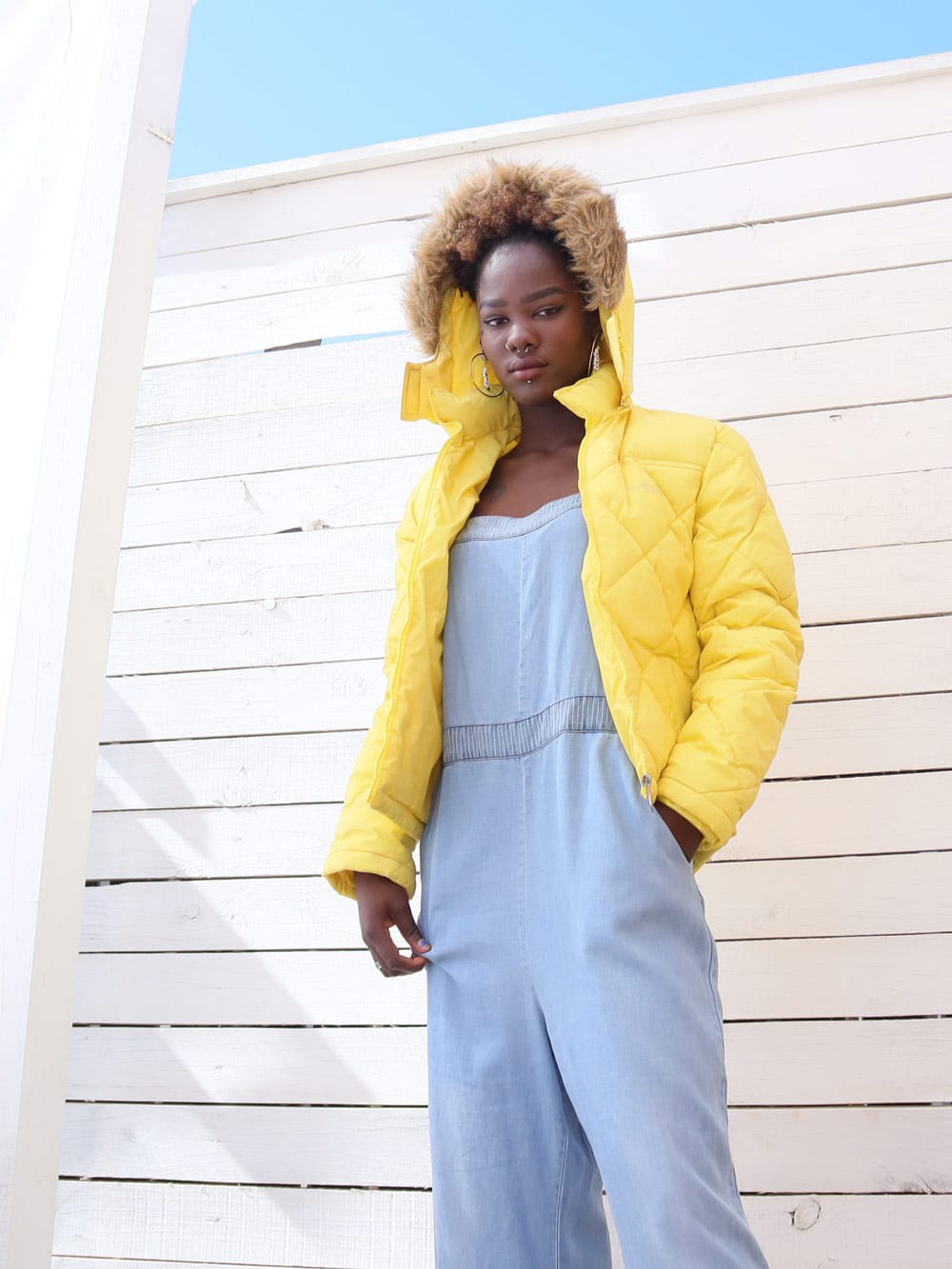 Exco Girl — Parka Invierno Sunshine · Talla M