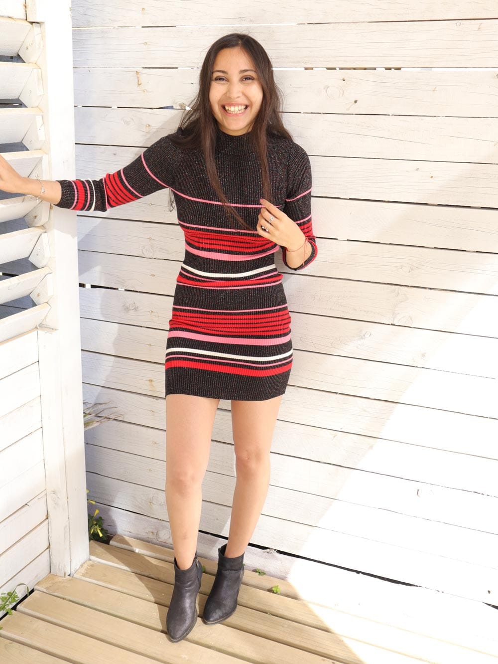 Forever 21 — Vestido Bodycon Lurex · Talla M