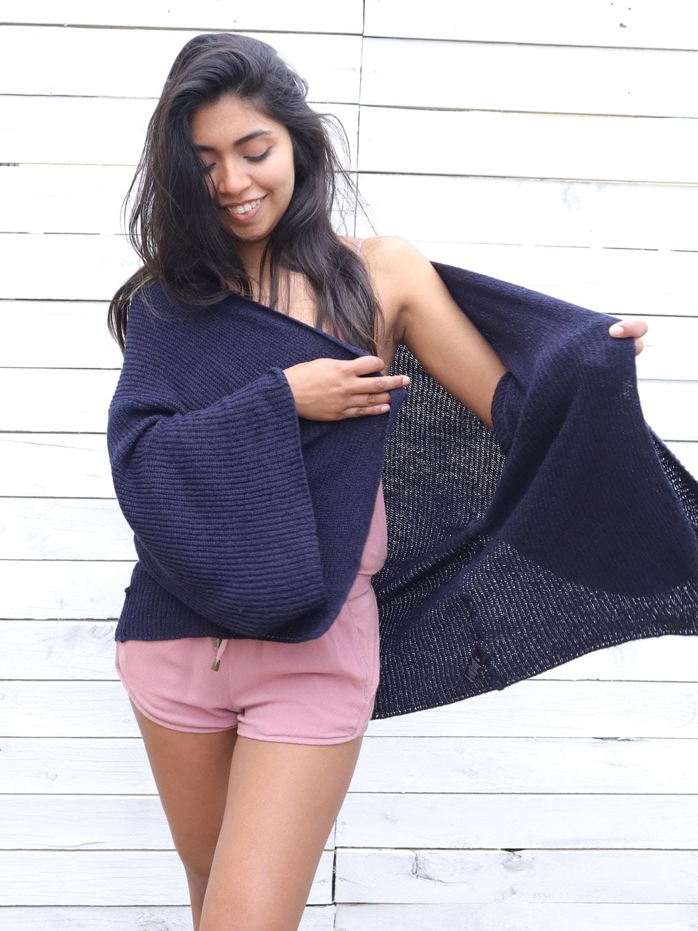 George — Cardigan Tejido Suave · Talla L