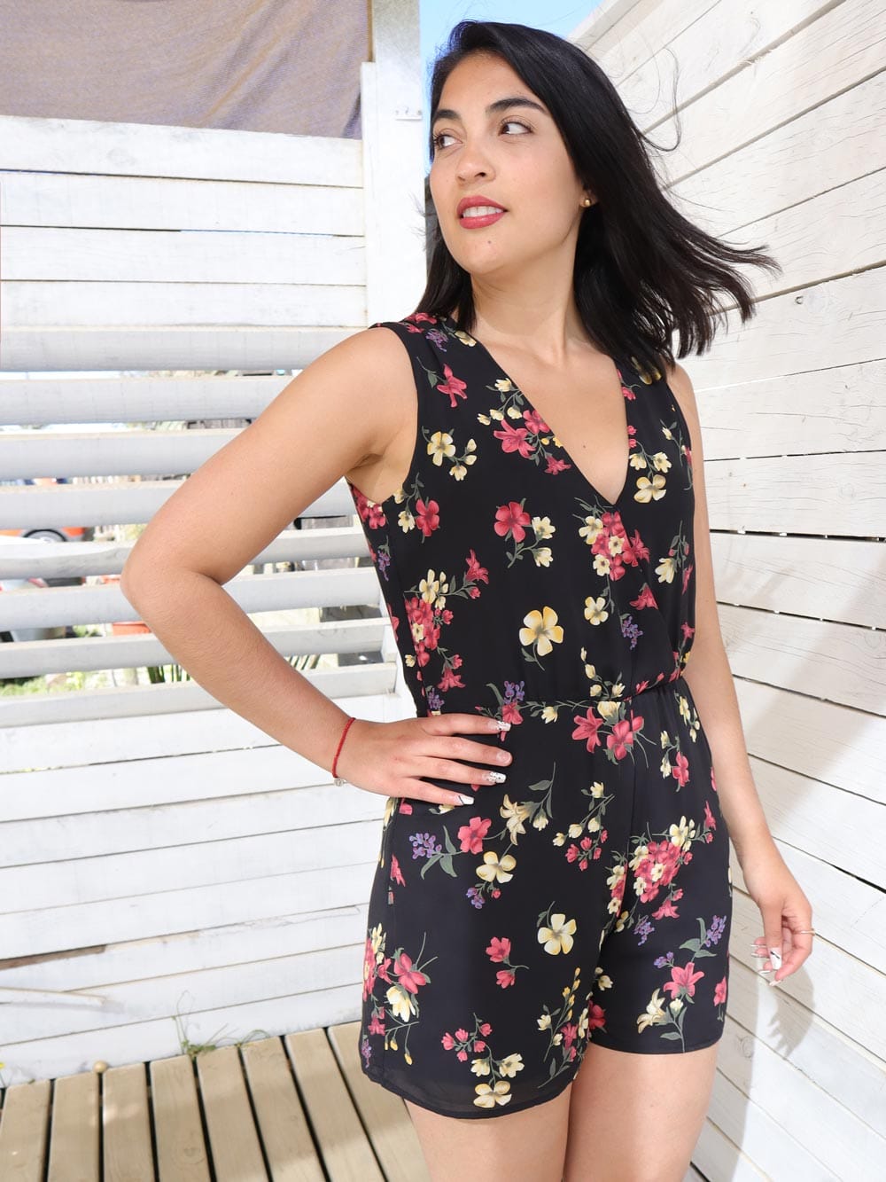 Enterito Cruzada Estampado Floral