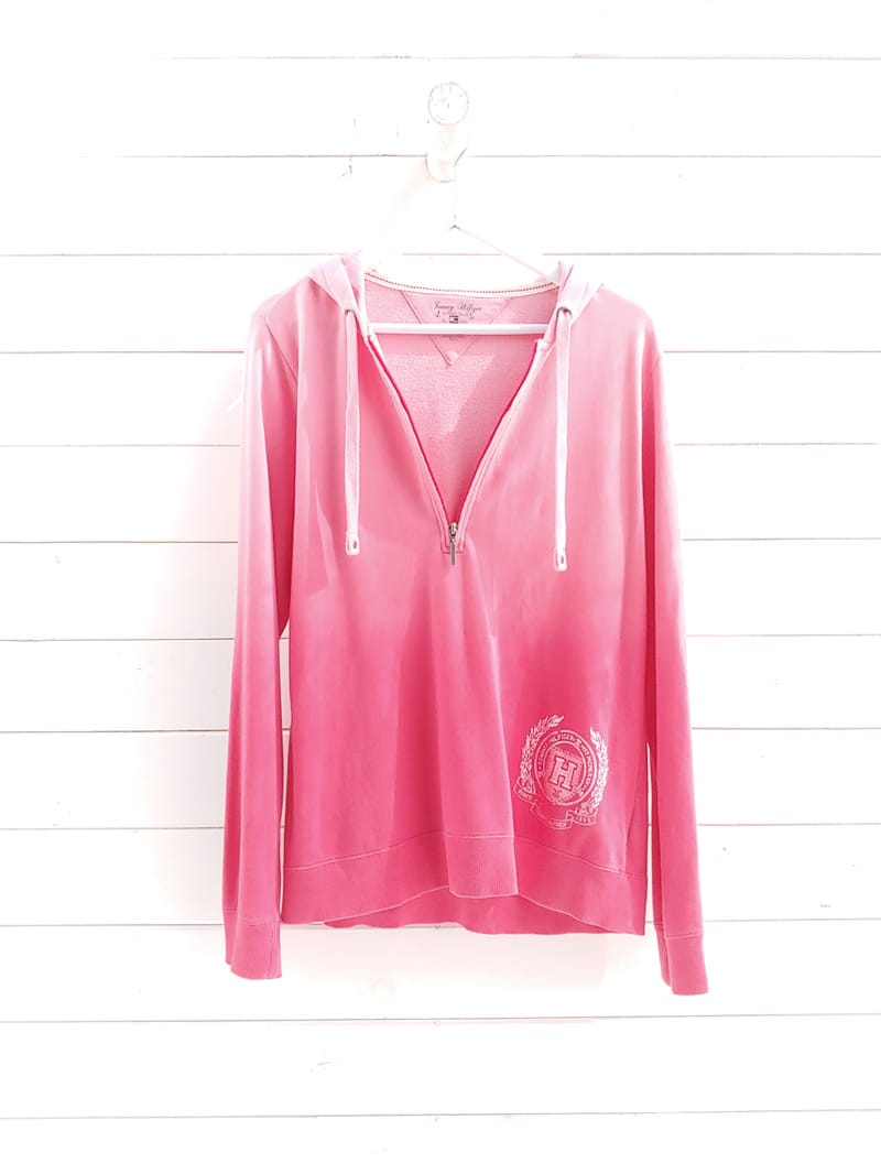 Tommy Hilfiger — Candy Dip Dye Hoodie · Talla L